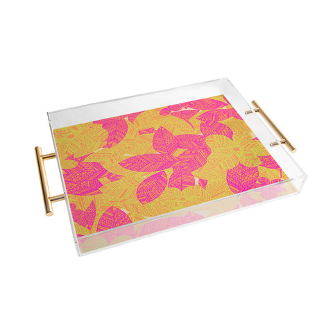 Aimee St Hill Geo Floral Acrylic Tray