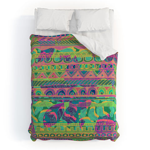 Aimee St Hill Geo Tribal 1 Duvet Cover