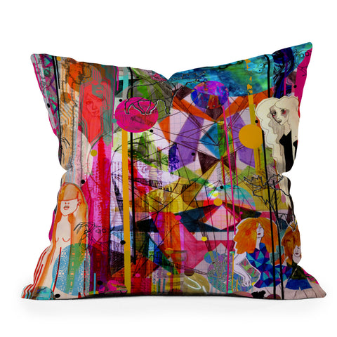 Aimee St Hill Illustration Outdoor Throw Pillow