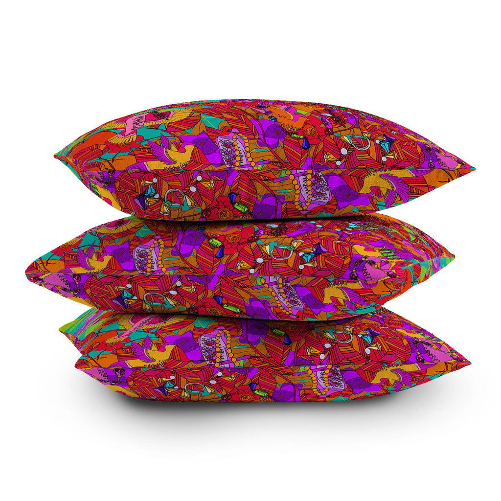 Pillow Perfect Cuscino Decorativo Rettangolare Flicker Jewel – Multicolore, 47x29x13 Cm, Imbottitura In Fibra Di Poliestere