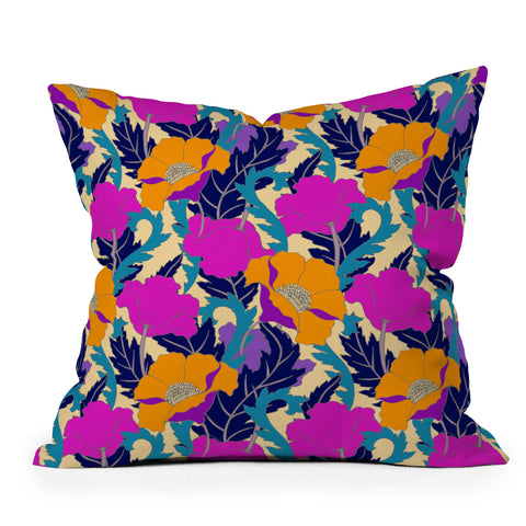 Aimee St Hill June Outdoor Throw Pillow