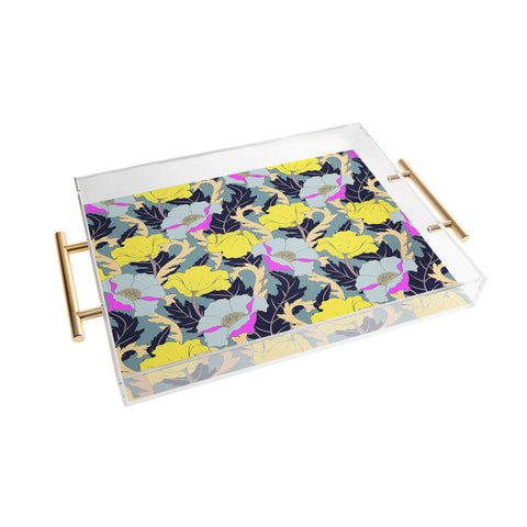 Aimee St Hill June Yellow Acrylic Tray