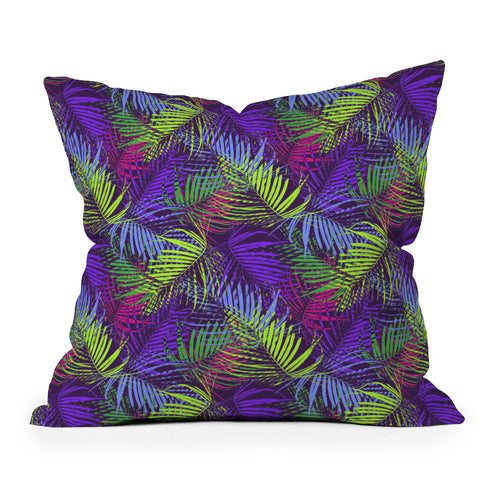 Aimee St Hill Palm Outdoor Throw Pillow