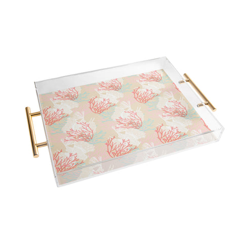 Aimee St Hill Tiger Fish Pink Acrylic Tray