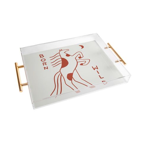 Aley Wild Born Wild Acrylic Tray