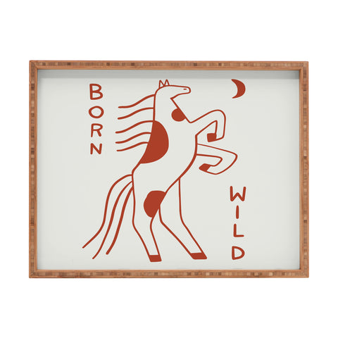 Aley Wild Born Wild Rectangular Tray