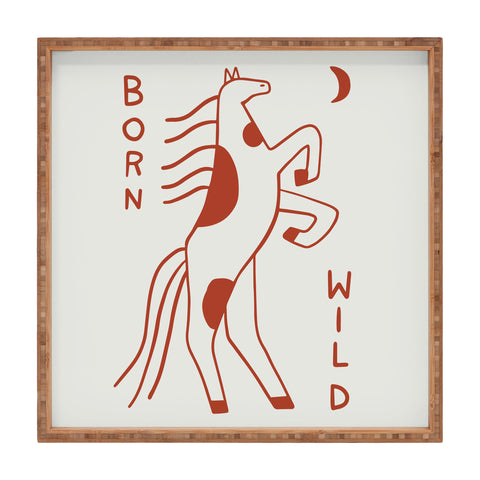 Aley Wild Born Wild Square Tray