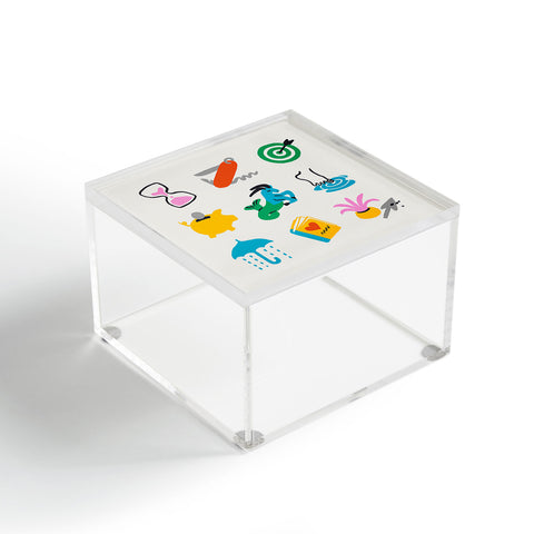 Aley Wild Capricorn Emoji Acrylic Box