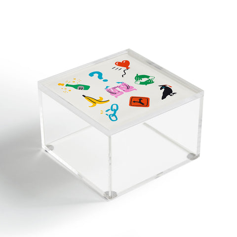 Aley Wild Gemini Emoji Acrylic Box