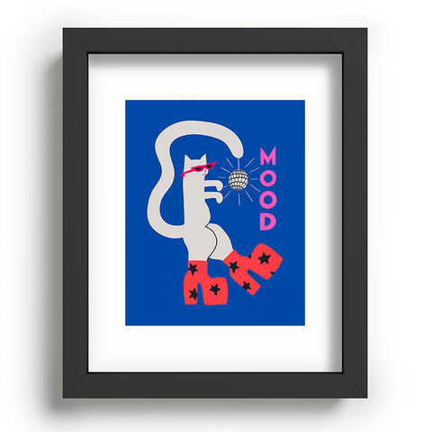 Aley Wild Mood Cat Recessed Framing Rectangle