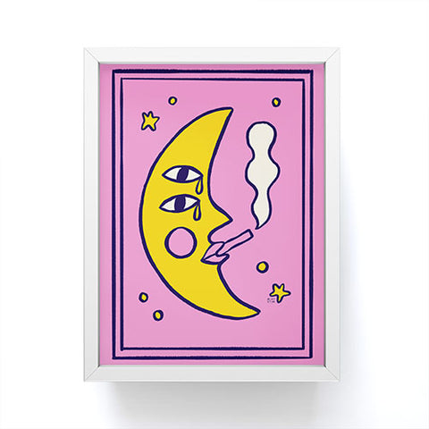 Aley Wild Moonitude Framed Mini Art Print