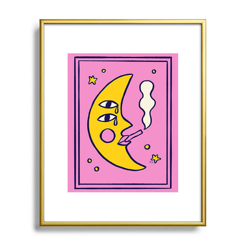 Aley Wild Moonitude Metal Framed Art Print