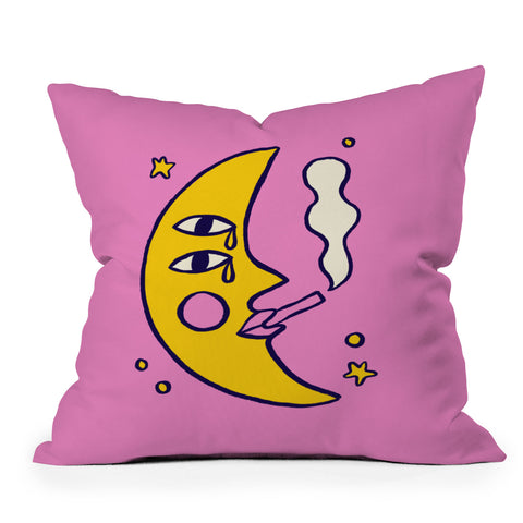 Aley Wild Moonitude Outdoor Throw Pillow