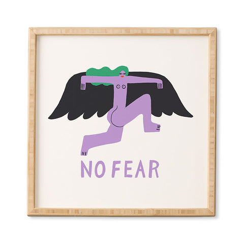 Aley Wild No Fear Framed Wall Art
