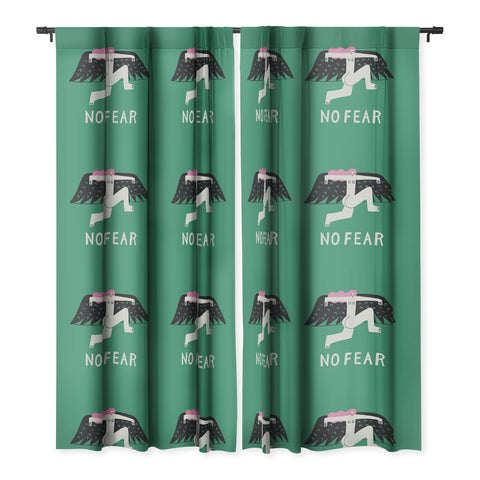 Aley Wild No Fear I Blackout Window Curtain