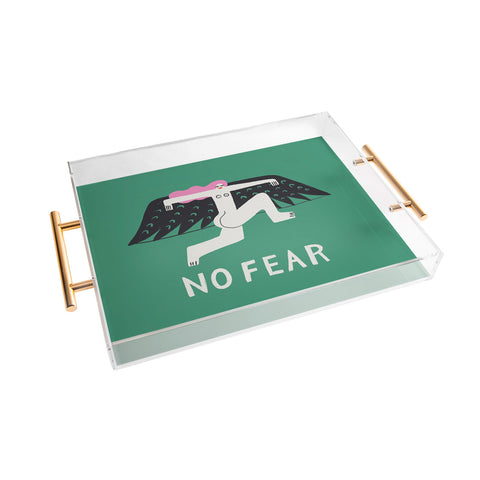 Aley Wild No Fear I Acrylic Tray