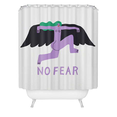 Aley Wild No Fear Shower Curtain