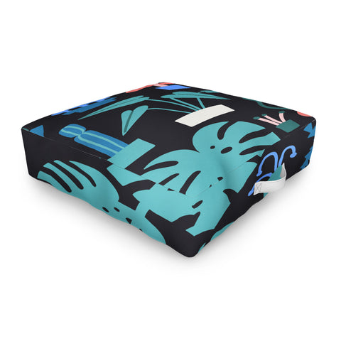 Aley Wild Plant Parent Paradise Outdoor Floor Cushion