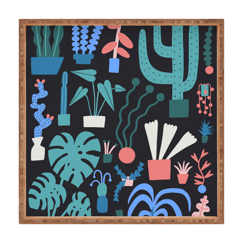 Aley Wild Plant Parent Paradise Square Tray