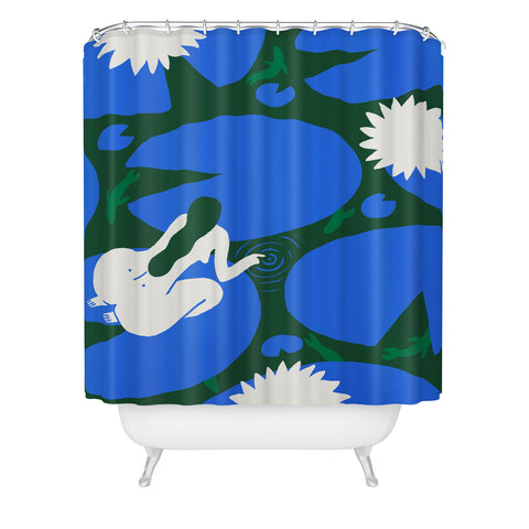 Aley Wild Ponder Wonder Shower Curtain