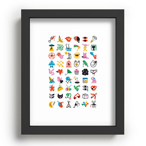 Aley Wild Relevant Symbols Recessed Framing Rectangle