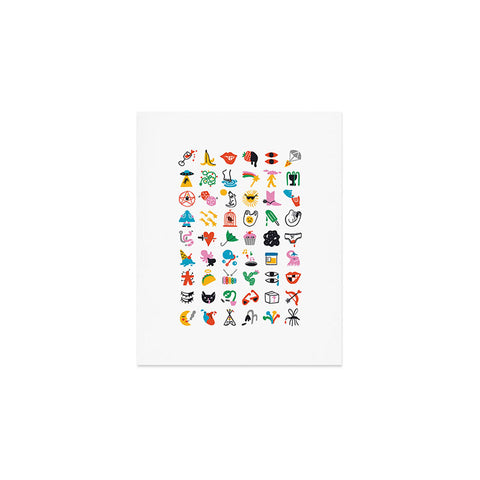 Aley Wild Relevant Symbols Art Print