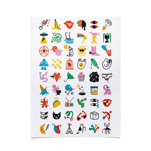 Aley Wild Relevant Symbols Poster