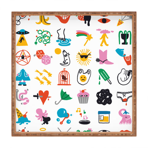 Aley Wild Relevant Symbols Square Tray