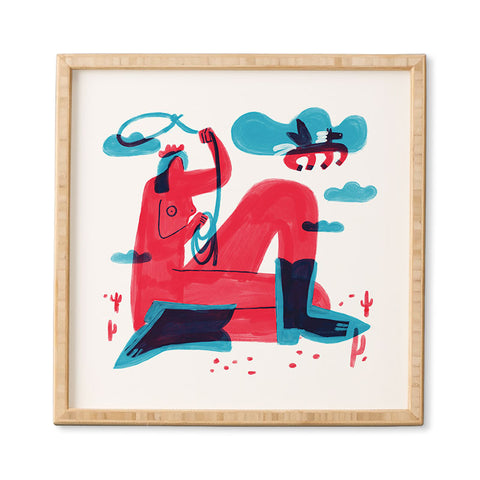 Aley Wild Runaway Pegasus Framed Wall Art