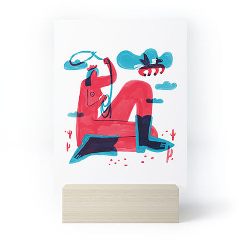 Aley Wild Runaway Pegasus Mini Art Print