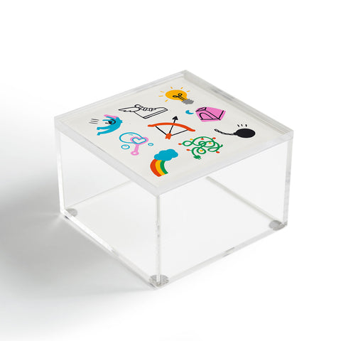 Aley Wild Sagittarius Emoji Acrylic Box