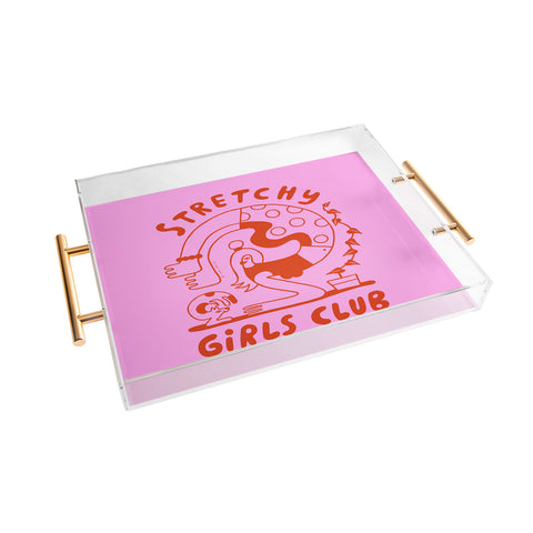 Aley Wild Stretchy Girls Club Acrylic Tray