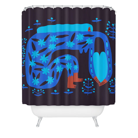 Aley Wild Sweet Sorrow Shower Curtain