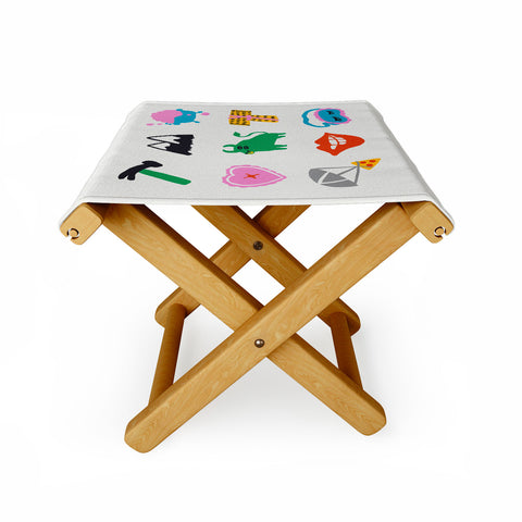 Aley Wild Taurus Emoji Folding Stool