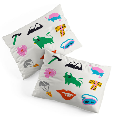 Aley Wild Taurus Emoji Pillow Shams