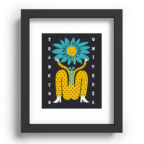 Aley Wild Thank You Universe Recessed Framing Rectangle