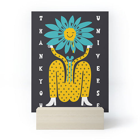 Aley Wild Thank You Universe Mini Art Print