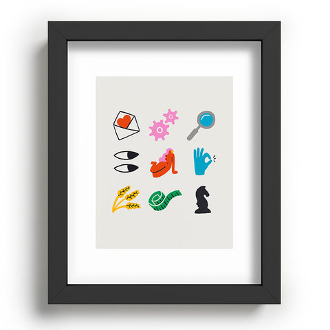 Aley Wild Virgo Emoji Recessed Framing Rectangle