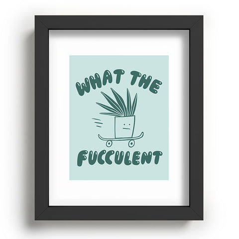 Aley Wild What The Fucculent Recessed Framing Rectangle