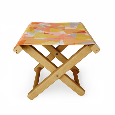 Ali Benyon Geometrics Folding Stool