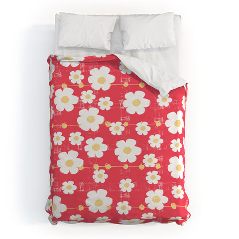 Ali Benyon Kandy Love Duvet Cover