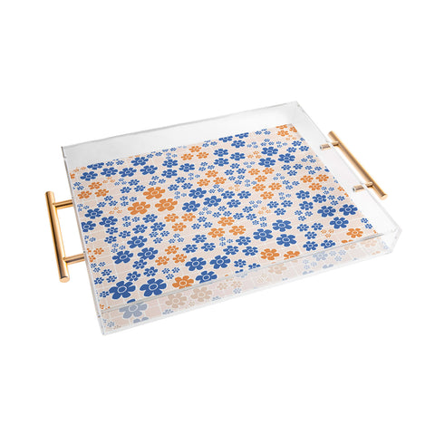 Ali Benyon Pixie Blue Acrylic Tray