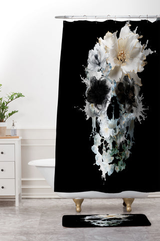 Ali Gulec Bloom Splash Shower Curtain And Mat