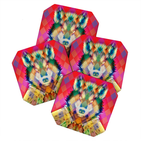 Ali Gulec Corporate Wolf Coaster Set