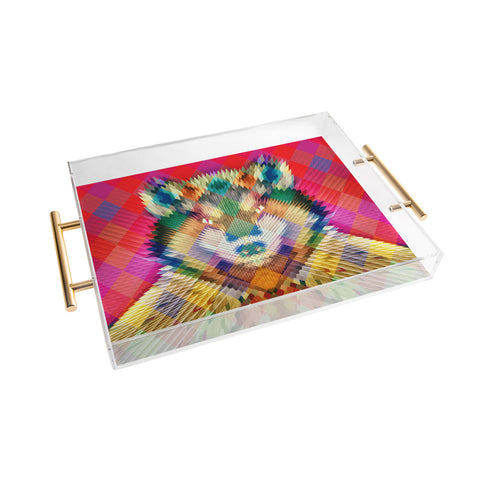 Ali Gulec Corporate Wolf Acrylic Tray