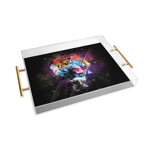 Ali Gulec Cosmic Tiger Acrylic Tray