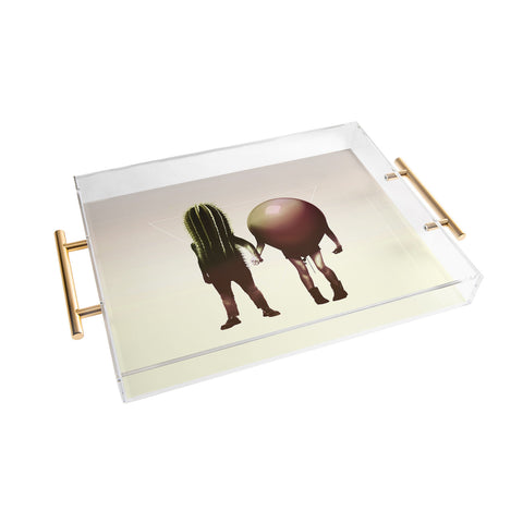 Ali Gulec Couple Hori Acrylic Tray