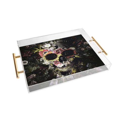 Ali Gulec Garden Skull Acrylic Tray