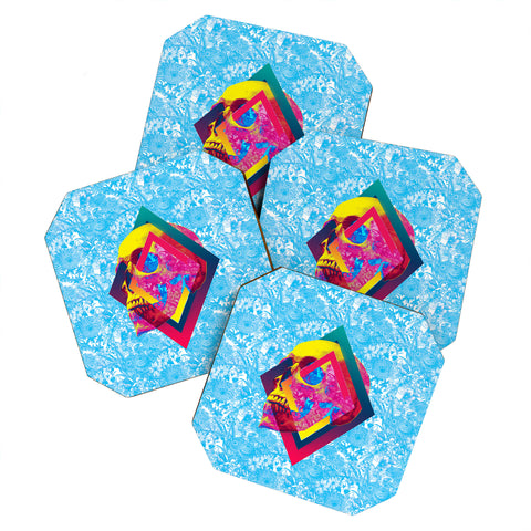 Ali Gulec Lifeful Skull Coaster Set