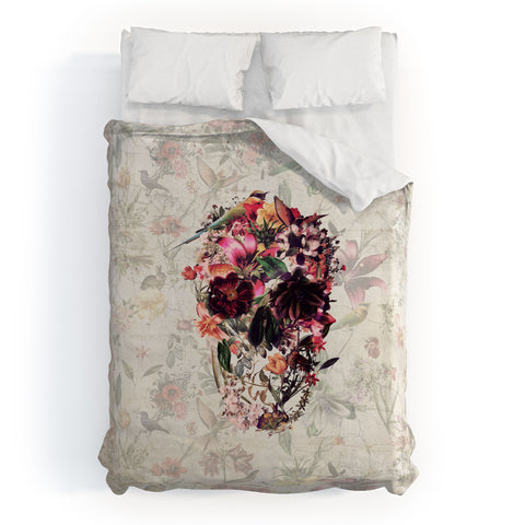 Ali Gulec New Skull Light Duvet Cover
